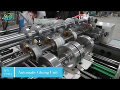 การออกแบบเครื่องทำกล่องกระดาษแฮมเบอร์เกอร์โดยเครื่องจักร Mingyuan