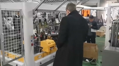 ลูกค้าเซอร์เบียสองคนเยี่ยมโรงงานเครื่องจักรถ้วยกระดาษ Mingyuan